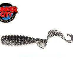 Lunker City Monkey Grub -Rapala Winkel 4 monkey grub silver pepper shiner 1