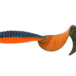 Relax Shads Xtra Fat Grub -Rapala Winkel 55 xtra fat grub b902 orange blau rot glitter 1