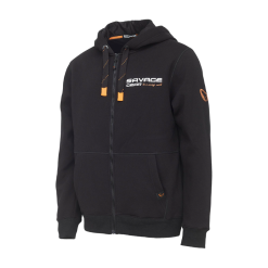 Savage Gear Urban Zip Hoodie Black Ink (Large)