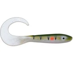 SvartZonker McRubber Tail -Rapala Winkel C17 uv perch Mcrubber tail NEW