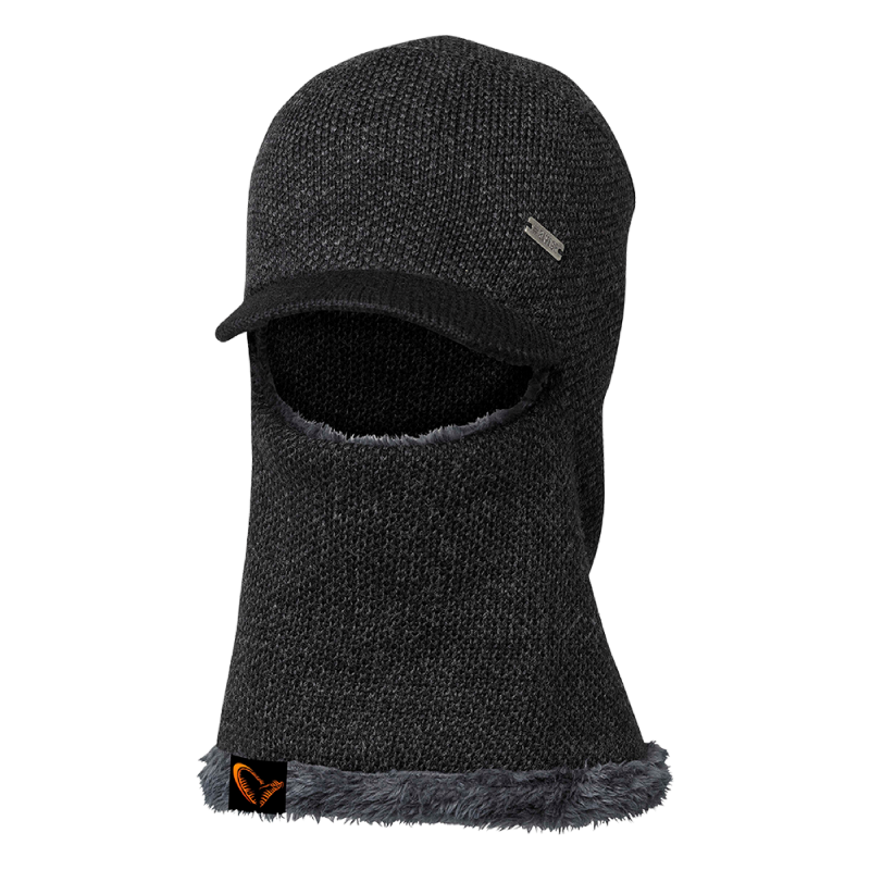 SAVAGE GEAR FLEECE BALACLAVA ONE SIZE BLACK/GREY 3 SAVAGE GEAR FLEECE BALACLAVA ONE SIZE BLACK/GREY