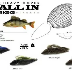 BLACK FLAGG All In, Rigg Finesse 7.5g Jig