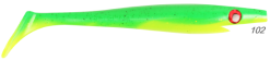 Strike Pro Giant Pig Shad, Pig Shad En Pig Shad Junior -Rapala Winkel Strike Pro Pig Shad 102 Fire Tiger