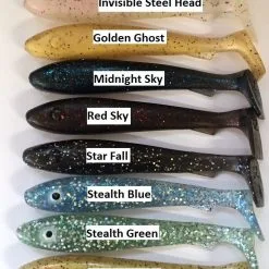 SvartZonker McRubber Shad -Rapala Winkel Svartzonker Stealth colors 411434f1 4d5a 4731 a024 8c30b8f47881