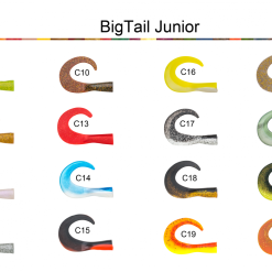 SvartZonker BigTail En BigTail Junior 2-pack -Rapala Winkel bigtailjr1