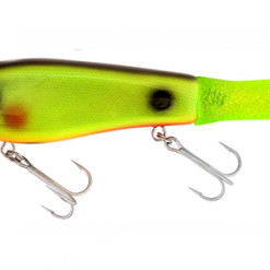 Abu Garcia Svartzonker McHybrid Small -Rapala Winkel green black dot