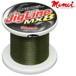 Momoi PE JigLine MX8 Moss Green 0,10MM