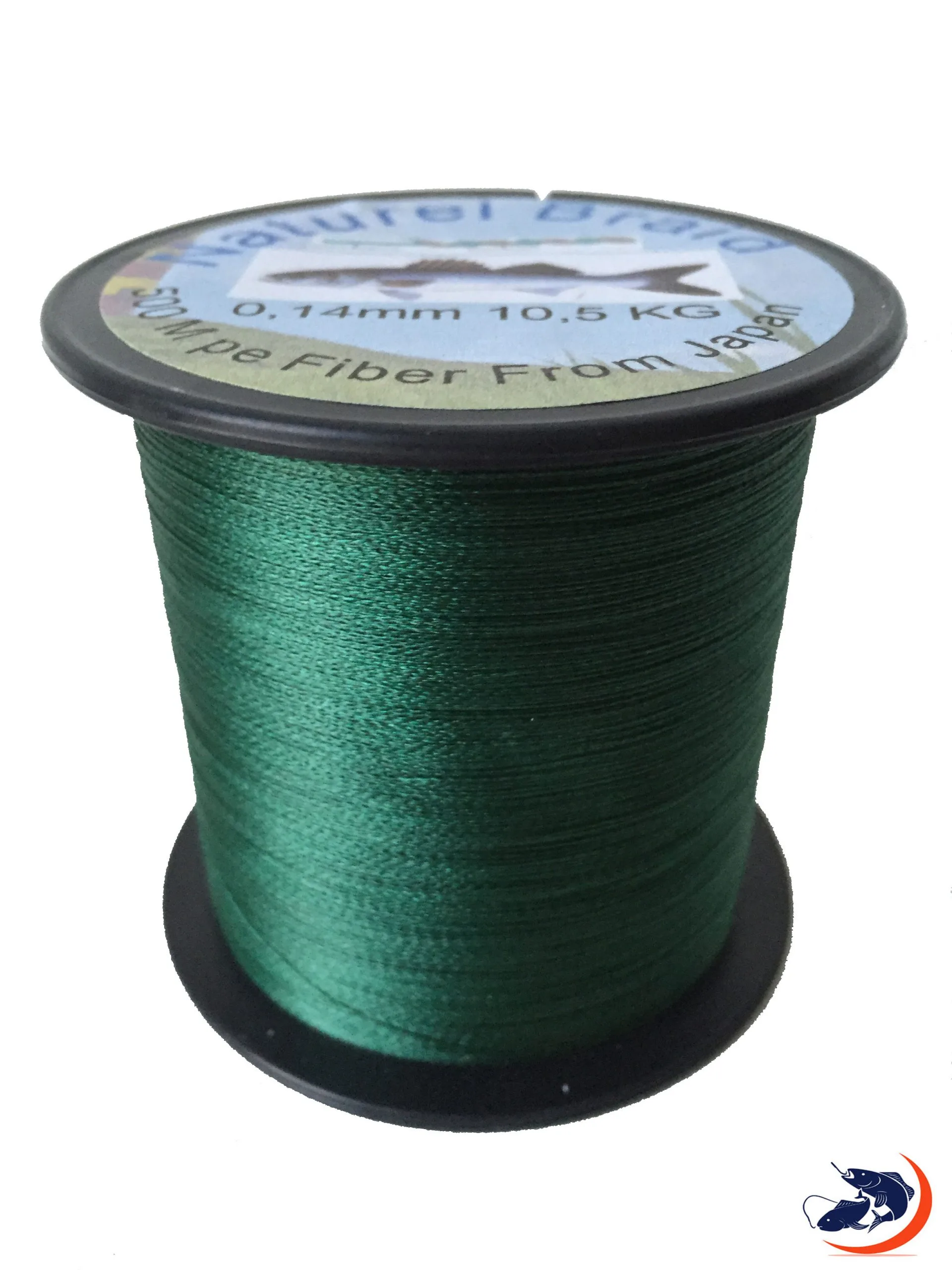 Naturel Braid Groen 500 Meter 0,16mm 4 Naturel Braid Groen 500 Meter 0,16mm - Afbeelding 2