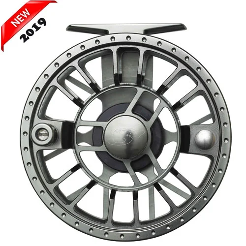 Scierra TRAXION 1 LW Fly Reel # 9/11 GunSmoke 3 Scierra TRAXION 1 LW Fly Reel # 9/11 GunSmoke