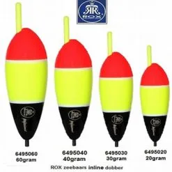 Rox Zeebaars/snoek Inline Dobbers 20 Gr
