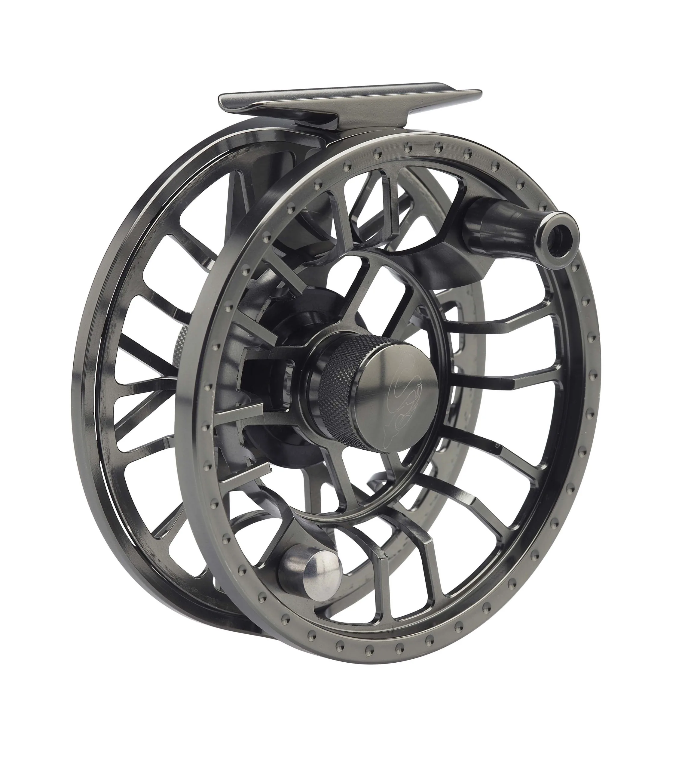 Scierra TRAXION 1 LW Fly Reel # 9/11 GunSmoke 4 Scierra TRAXION 1 LW Fly Reel # 9/11 GunSmoke - Afbeelding 2