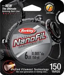 Berkley Nanofil Transparent 0,17mm