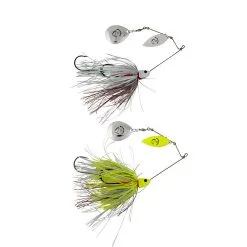 Savage Gear Da Bush Spinnerbait -Rapala Winkel web 42147 DaBush Spinnerbait 32g White Silver Holo Flame